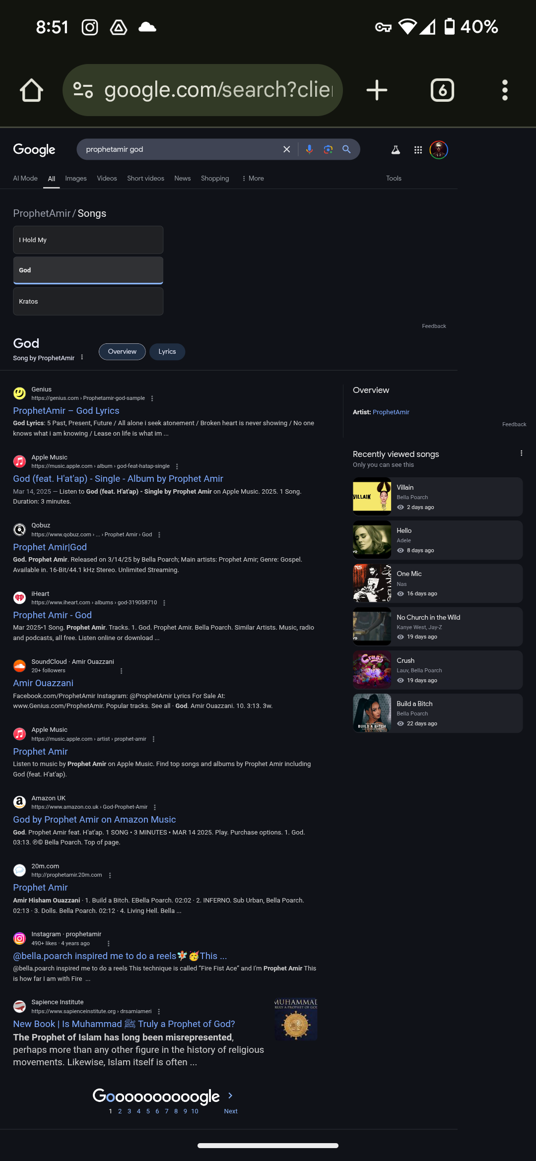 God Google Knowledge Panel Criteria